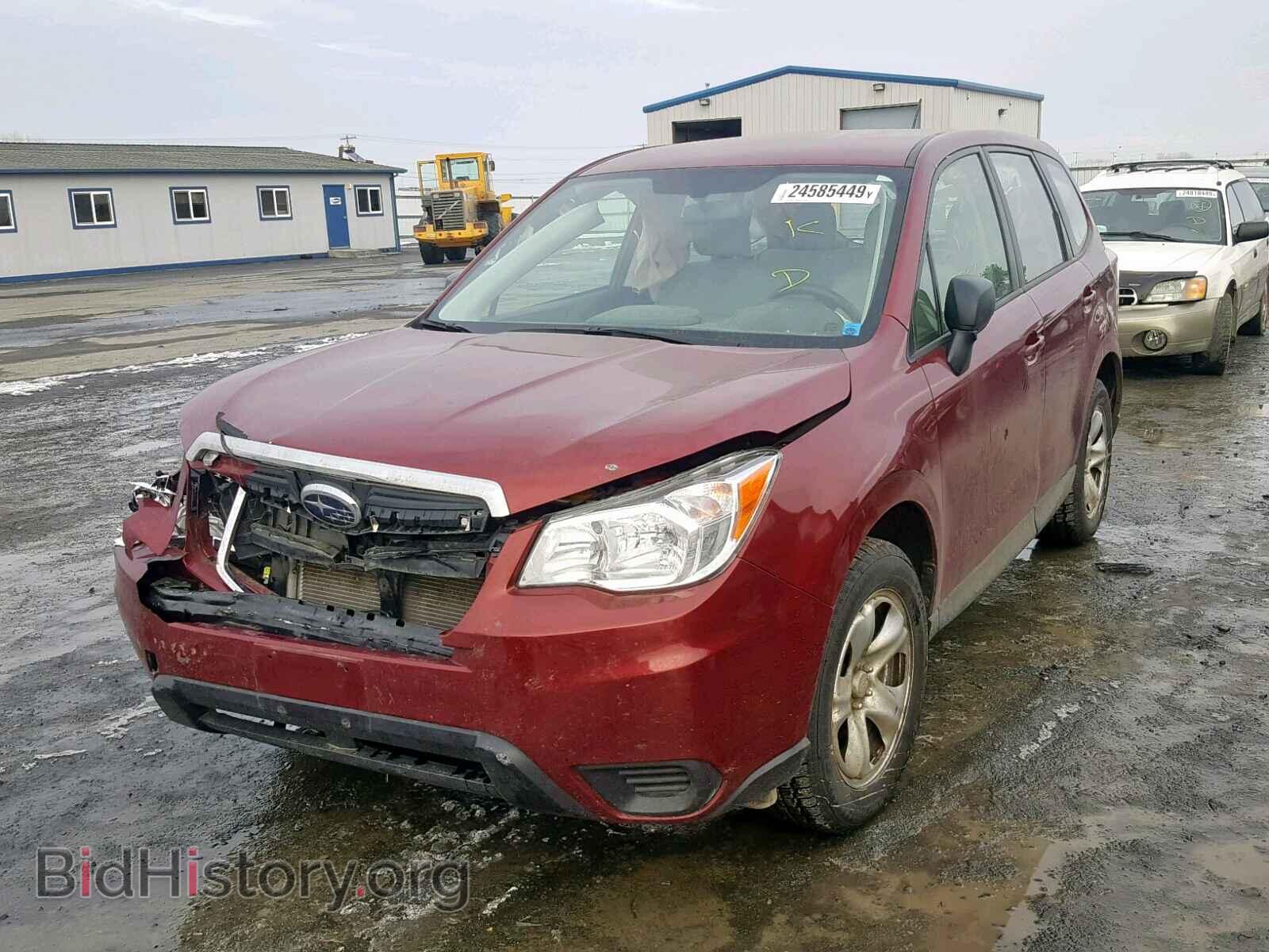 2015 SUBARU FORESTER - VIN: JF2SJAAC6FG816488 - Фото 2