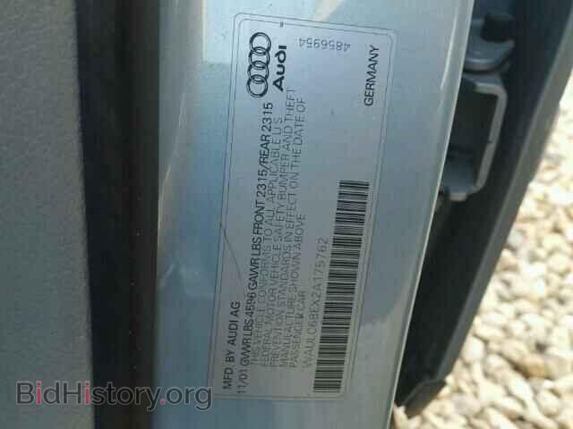 2002 AUDI A4 - VIN: WAULC68EX2A175762 - Photo 10