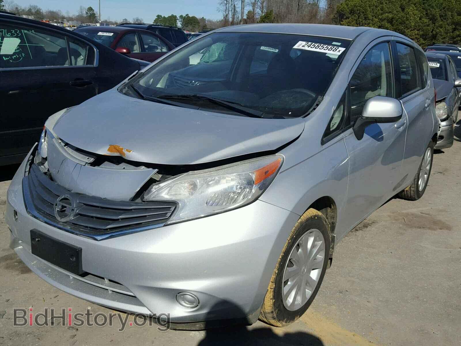 2014 NISSAN VERSA - VIN: 3N1CE2CP2EL385514 - Фото 2