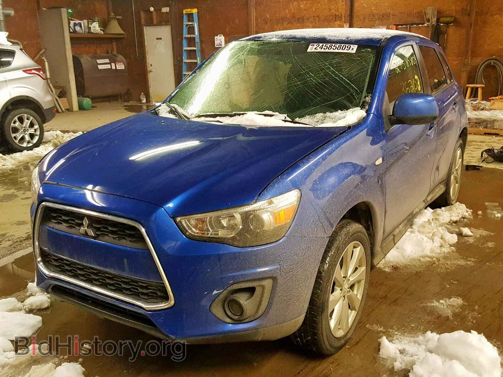2015 MITSUBISHI OUTLANDER - VIN: 4A4AR3AU1FE047569 - Фото 2