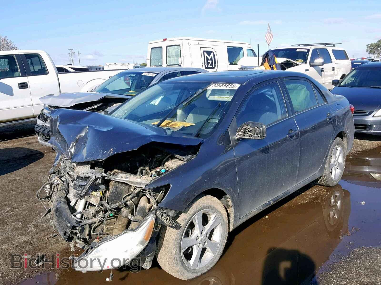 2013 TOYOTA COROLLA BA - VIN: 5YFBU4EE2DP098355 - Фото 2