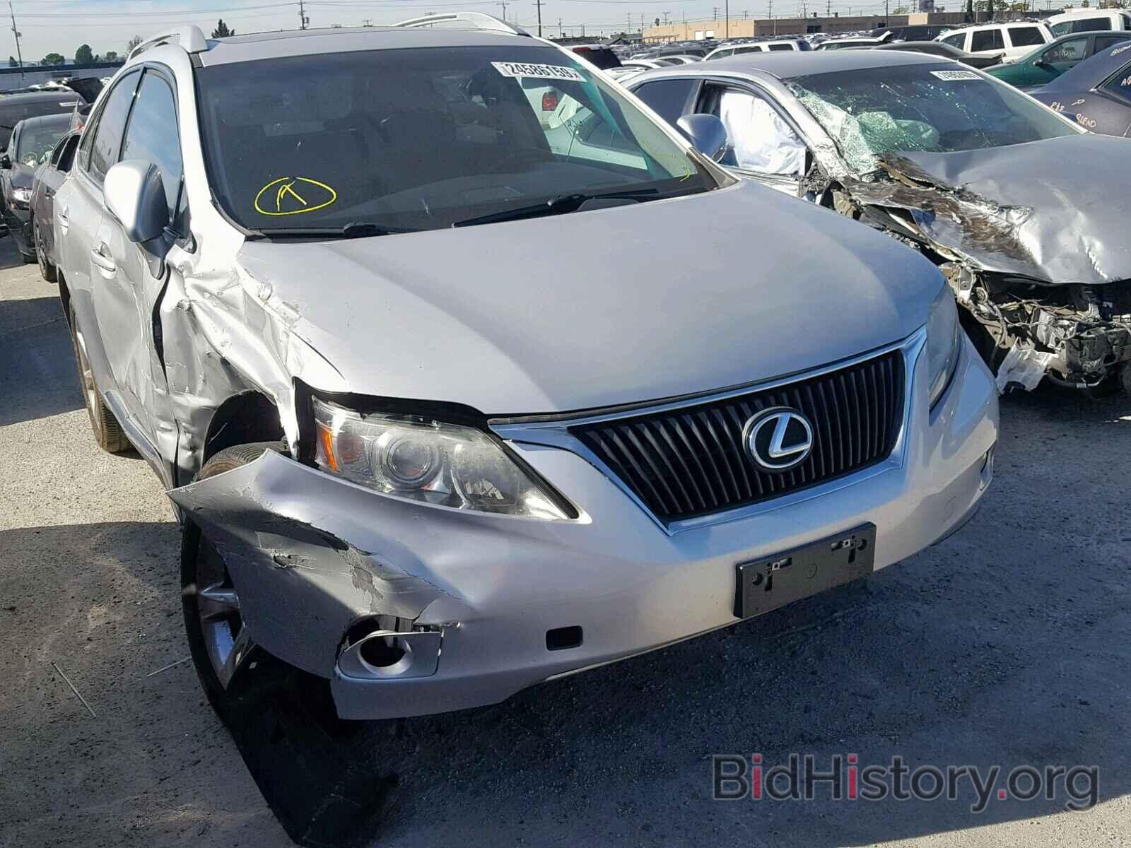 Фотография 2T2ZK1BA7BC060620 - LEXUS RX 350 2011