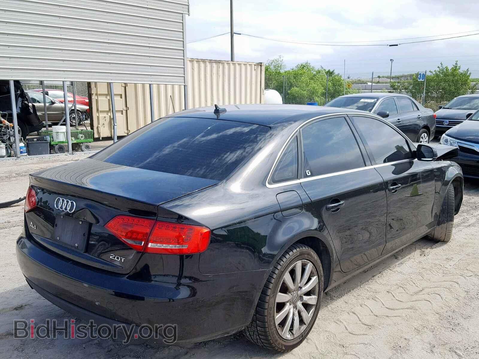 2012 AUDI A4 - VIN: WAUAFAFLXCN012820 - Photo 4