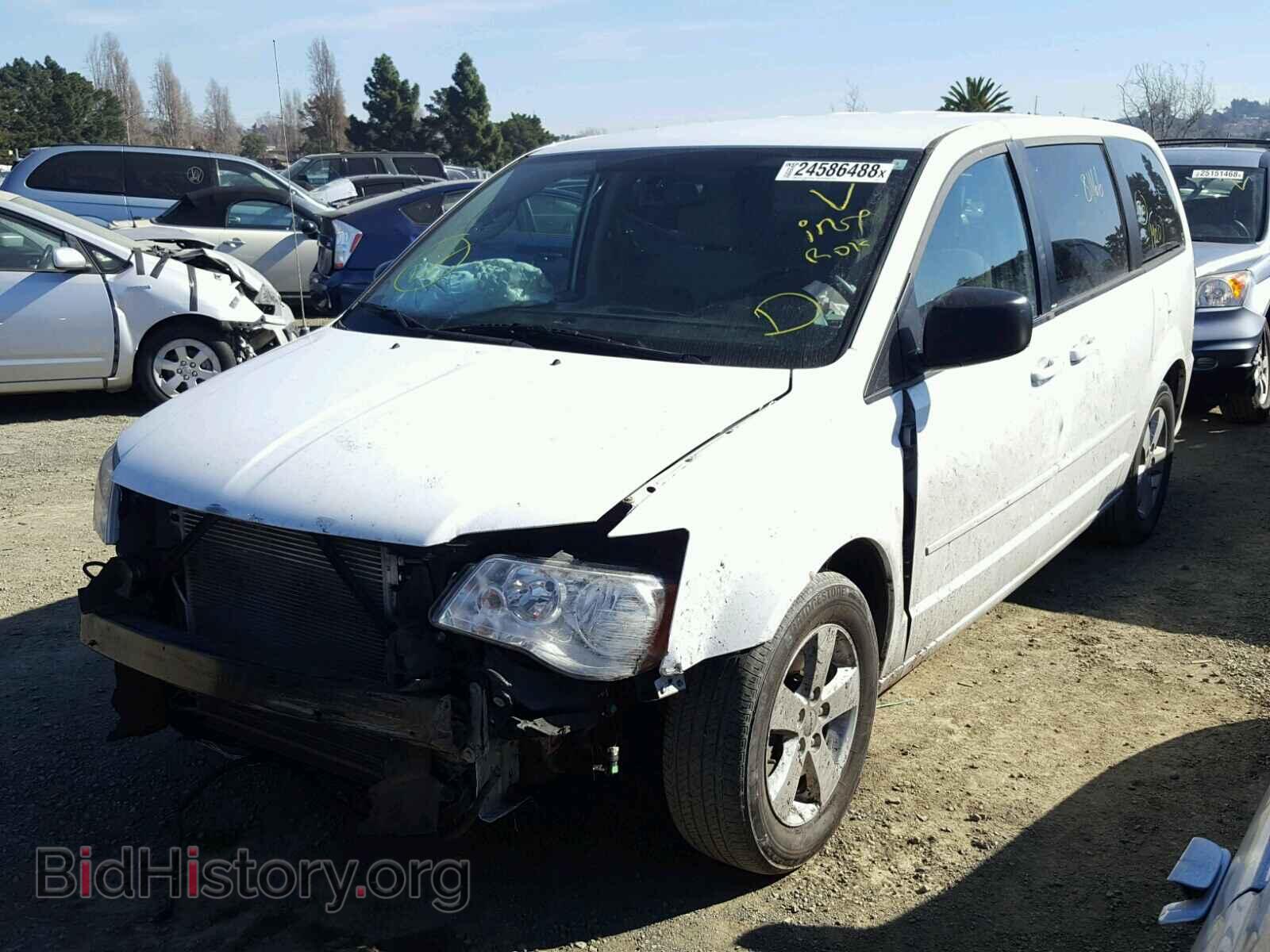 2014 DODGE CARAVAN - VIN: 2C4RDGBG5ER260115 - Фото 2
