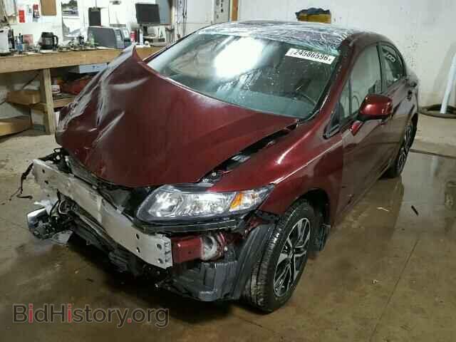 2013 HONDA CIVIC - VIN: 19XFB2F86DE024605 - Фото 2