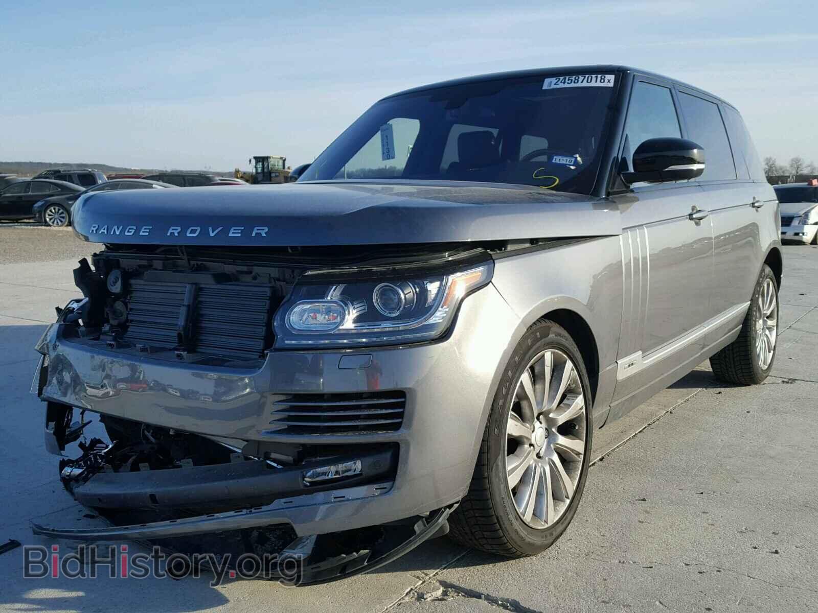2016 LAND ROVER RANGEROVER - VIN: SALGS3EF1GA316821 - Фото 2