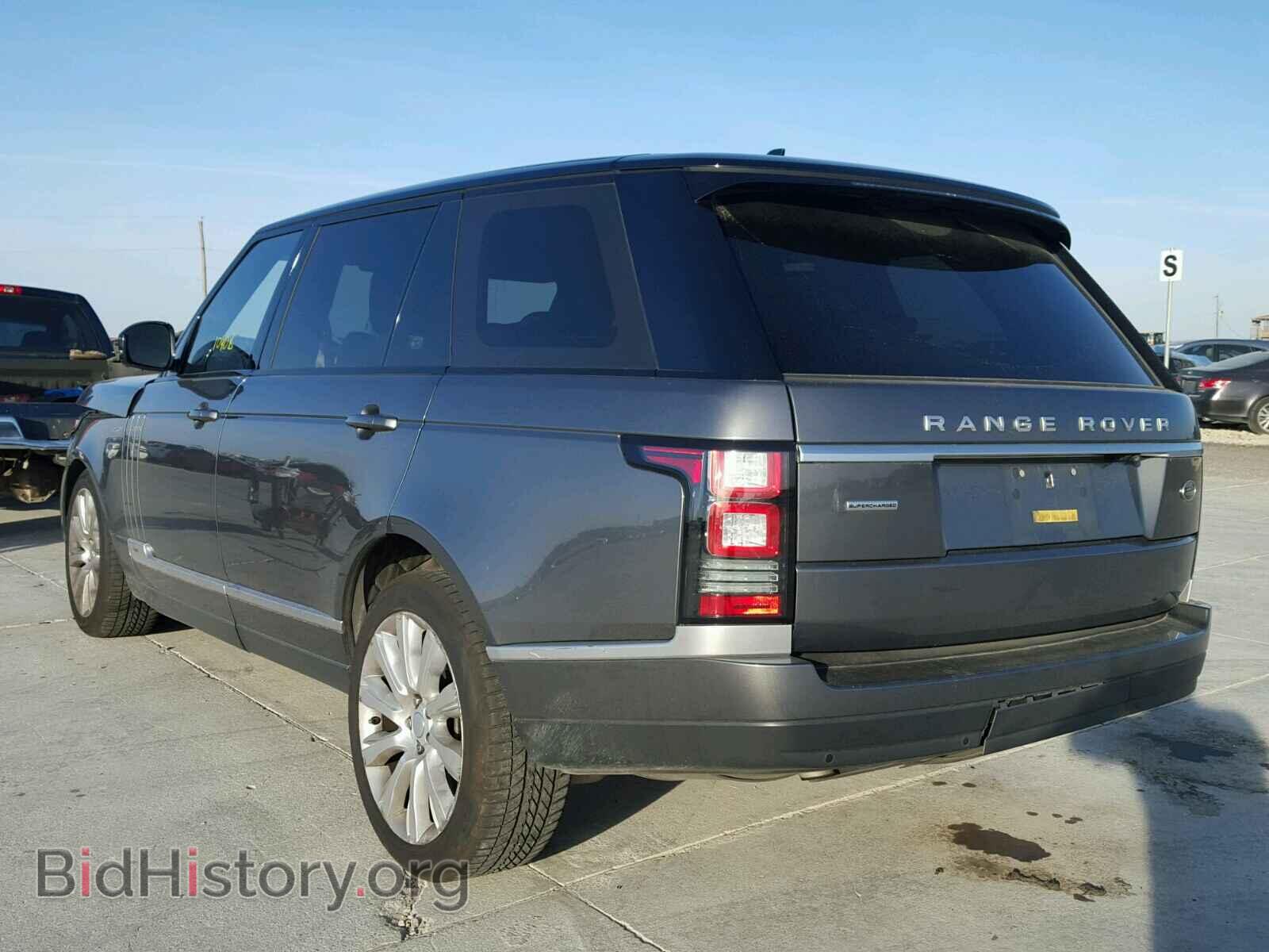 2016 LAND ROVER RANGEROVER - VIN: SALGS3EF1GA316821 - Фото 3