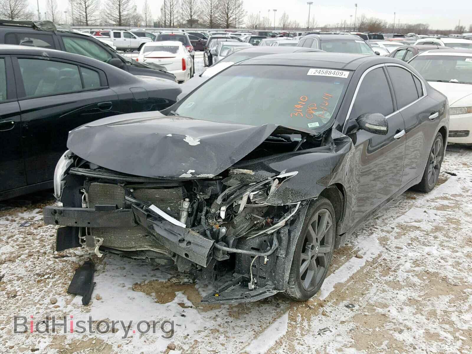 2014 NISSAN MAXIMA S - VIN: 1N4AA5AP1EC472004 - Фото 2