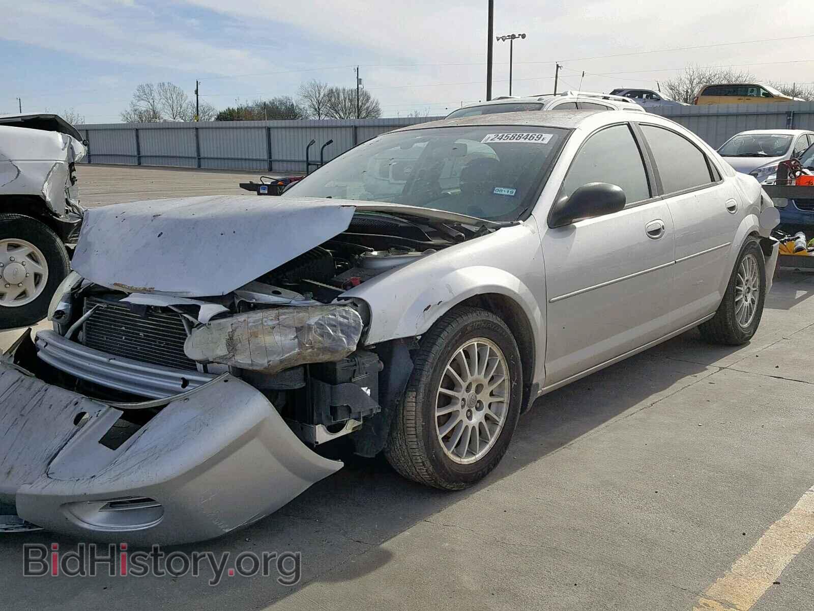 2005 CHRYSLER SEBRING - VIN: 1C3EL46J65N592393 - Фото 2
