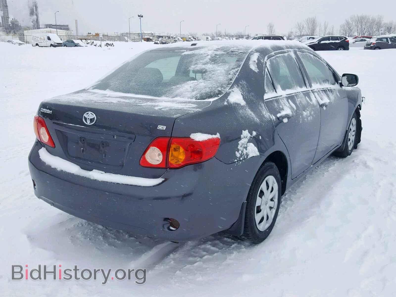 2009 TOYOTA COROLLA BA - VIN: 2T1BU40E29C190256 - Фото 4