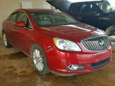 2012 Buick VERANO Verano CON, красный — VIN 1G4PR5SK3C4167834, Copart