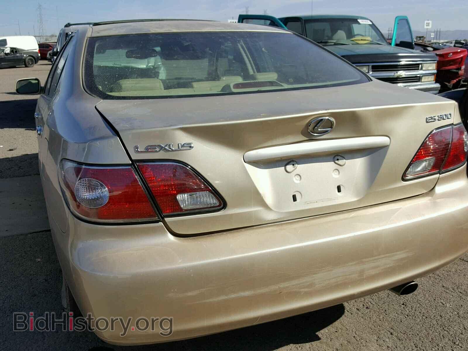 2003 LEXUS ES300 - VIN: JTHBF30G130121029 - Фото 9