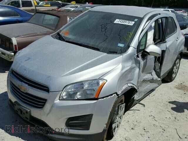 2016 CHEVROLET TRAX - VIN: 3GNCJKSBXGL183769 - Фото 2