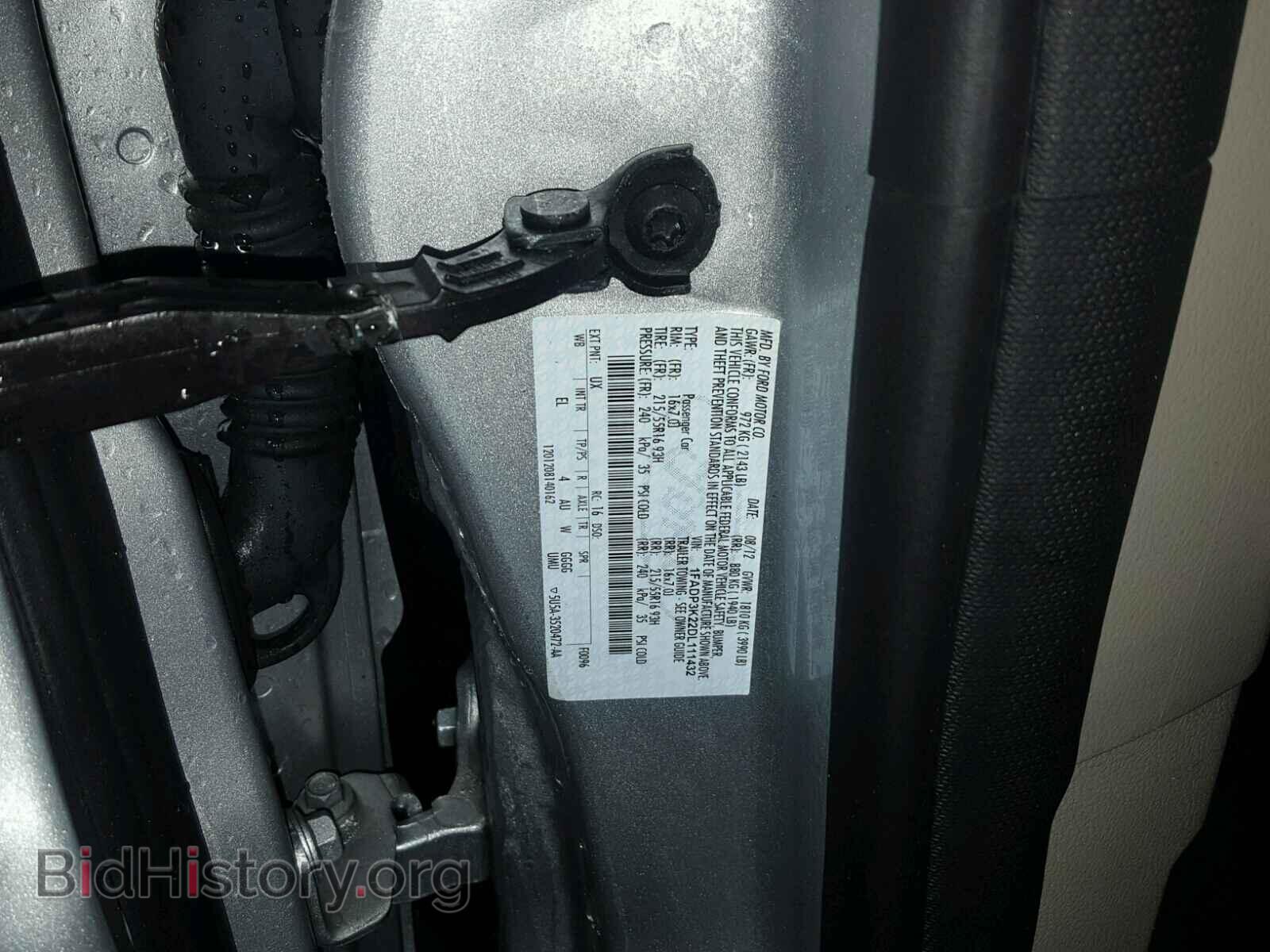 2013 FORD FOCUS - VIN: 1FADP3K22DL111432 - Photo 10