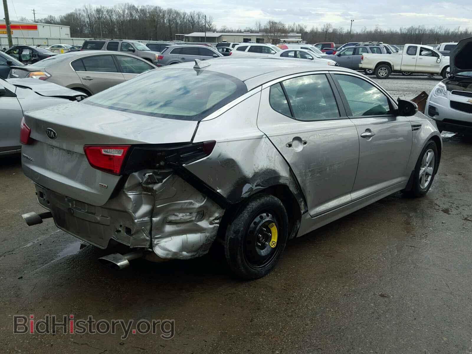 2015 KIA OPTIMA - VIN: 5XXGM4A77FG404653 - Фото 4
