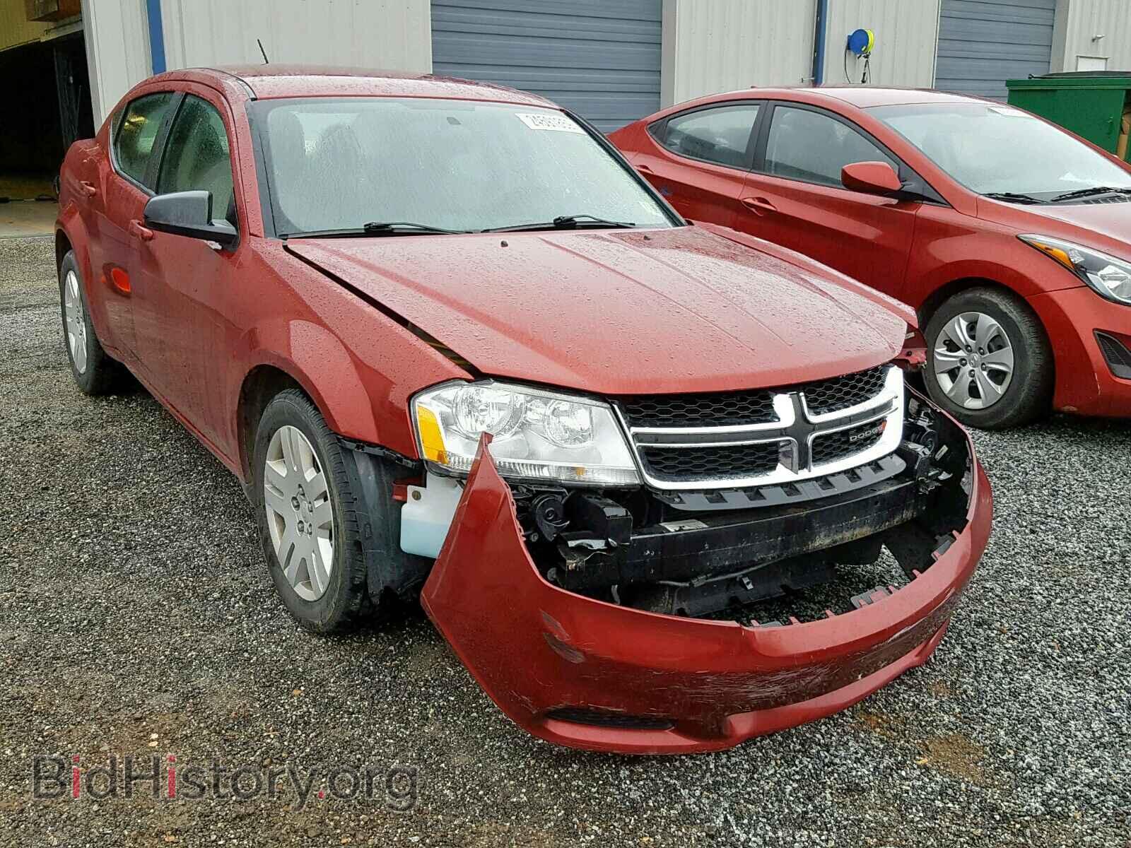 Photo 1C3CDZAB4EN190518 - DODGE AVENGER 2014