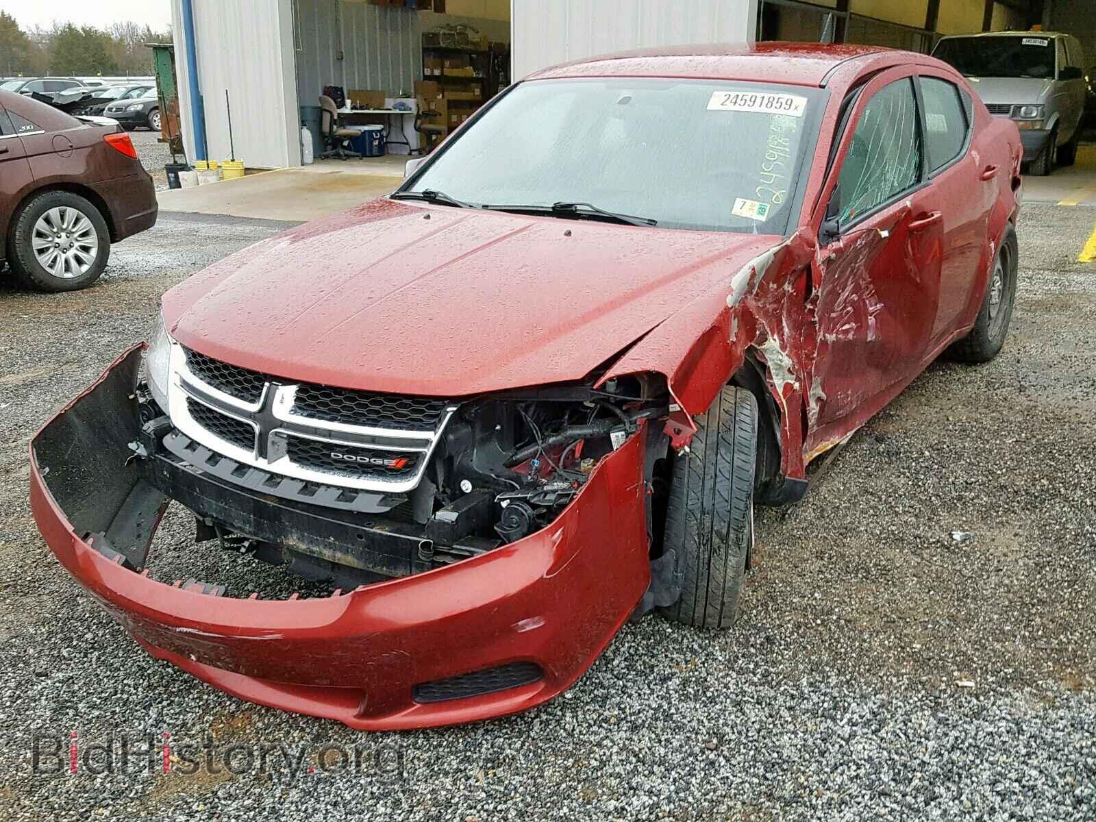 2014 DODGE AVENGER - VIN: 1C3CDZAB4EN190518 - Фото 2