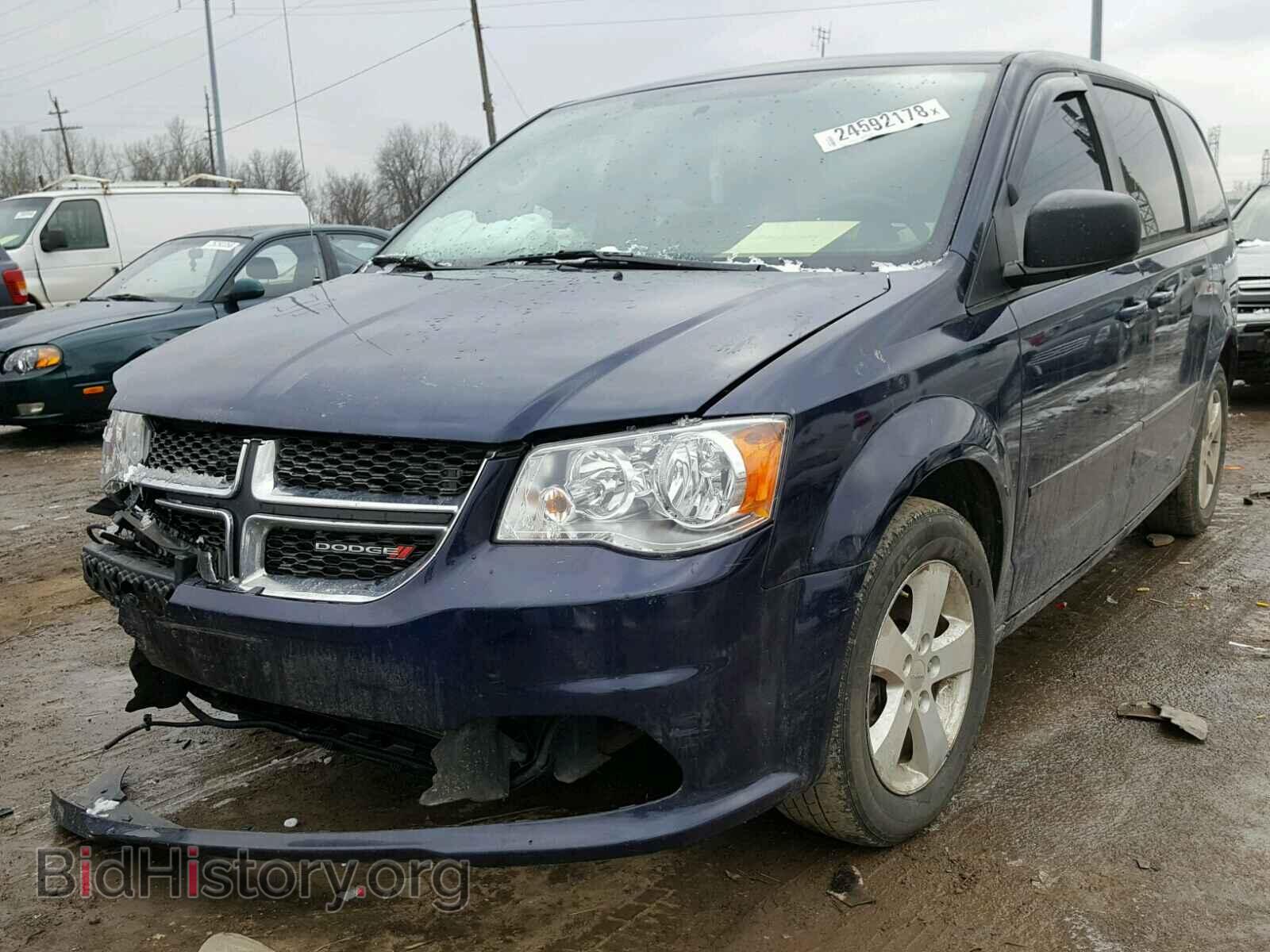 2013 DODGE CARAVAN - VIN: 2C4RDGBG5DR795542 - Фото 2
