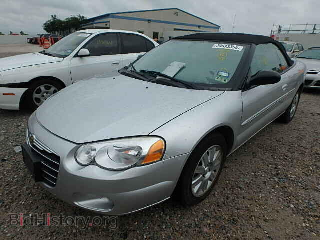 2004 CHRYSLER SEBRING - VIN: 1C3EL65R04N263755 - Фото 2