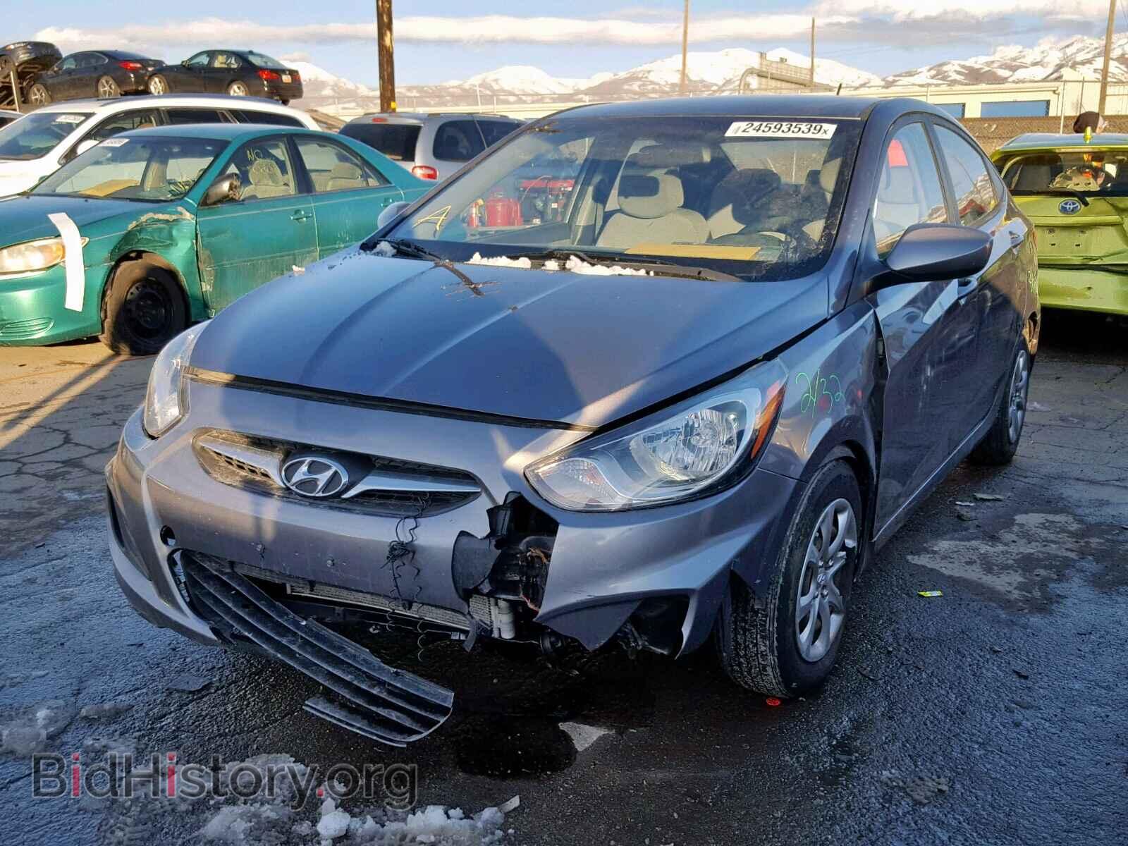 2013 HYUNDAI ACCENT - VIN: KMHCT4AE3DU499604 - Фото 2