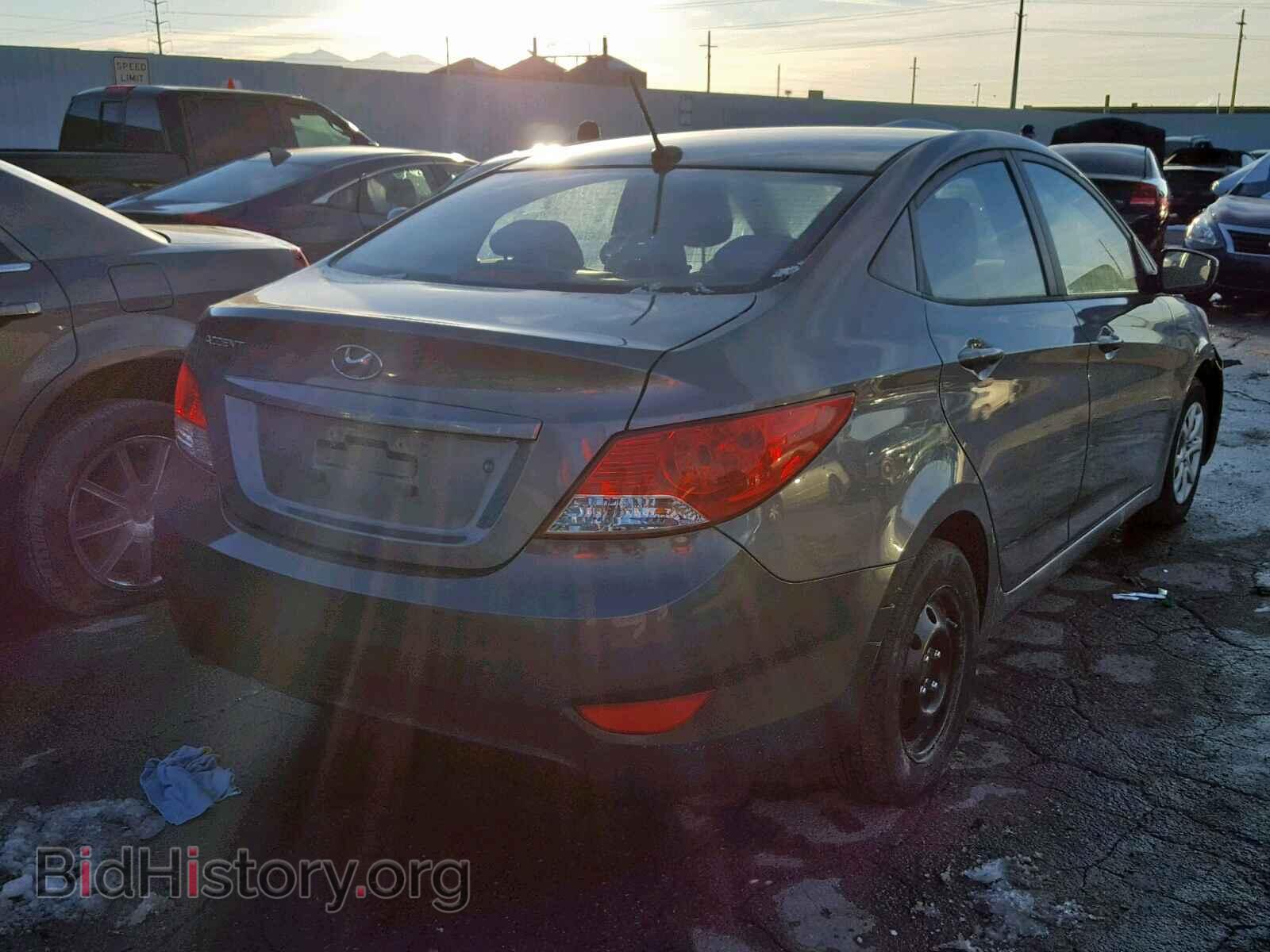 2013 HYUNDAI ACCENT - VIN: KMHCT4AE3DU499604 - Фото 4