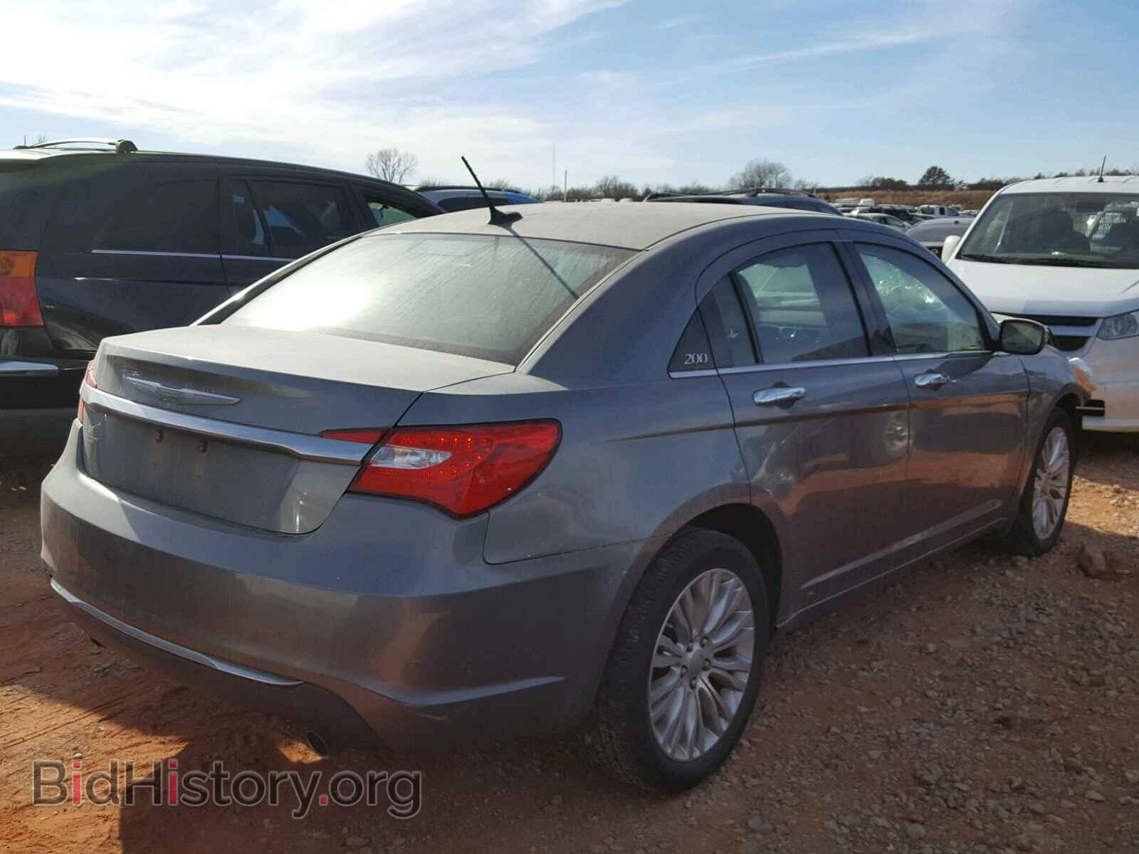 2012 CHRYSLER 200 - VIN: 1C3CCBCG5CN109347 - Фото 4