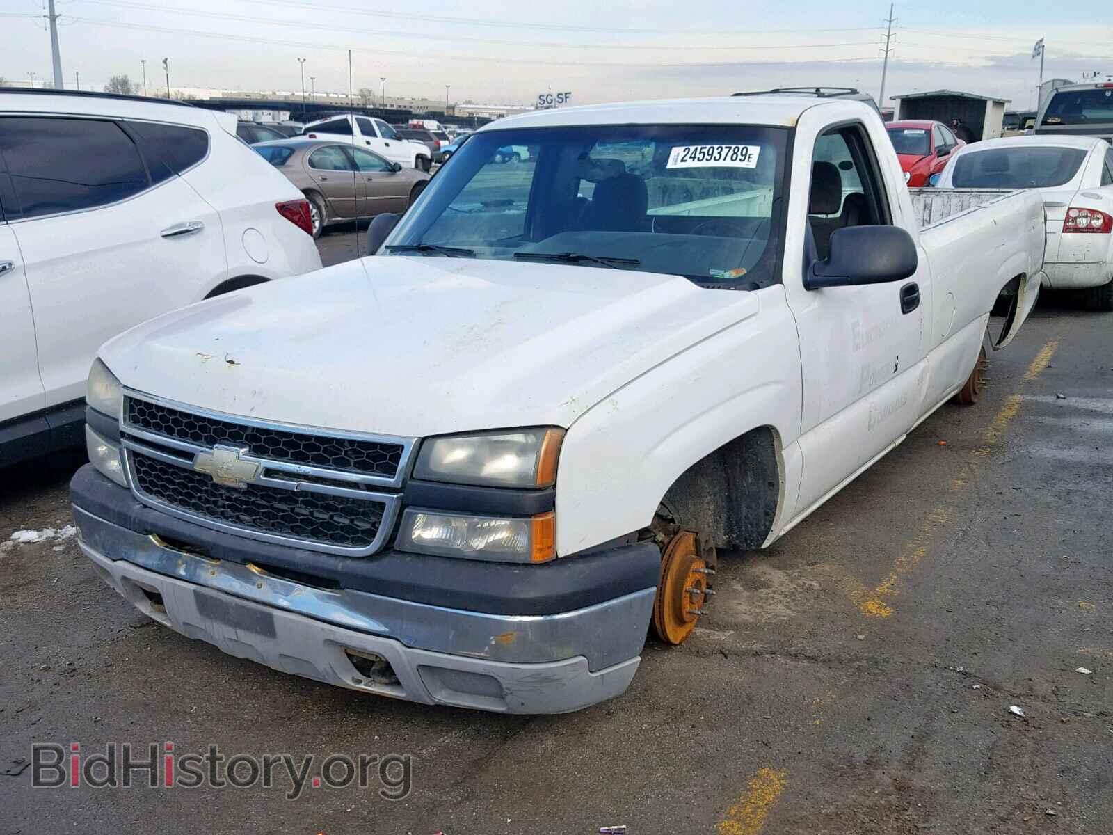 2006 CHEVROLET SILVERADO - VIN: 3GCEC14X86G206584 - Фото 2