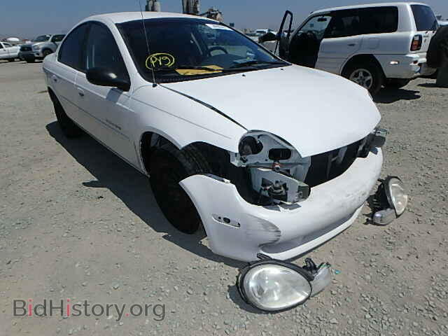 Фотография 1B3ES46C51D115374 - DODGE NEON 2001