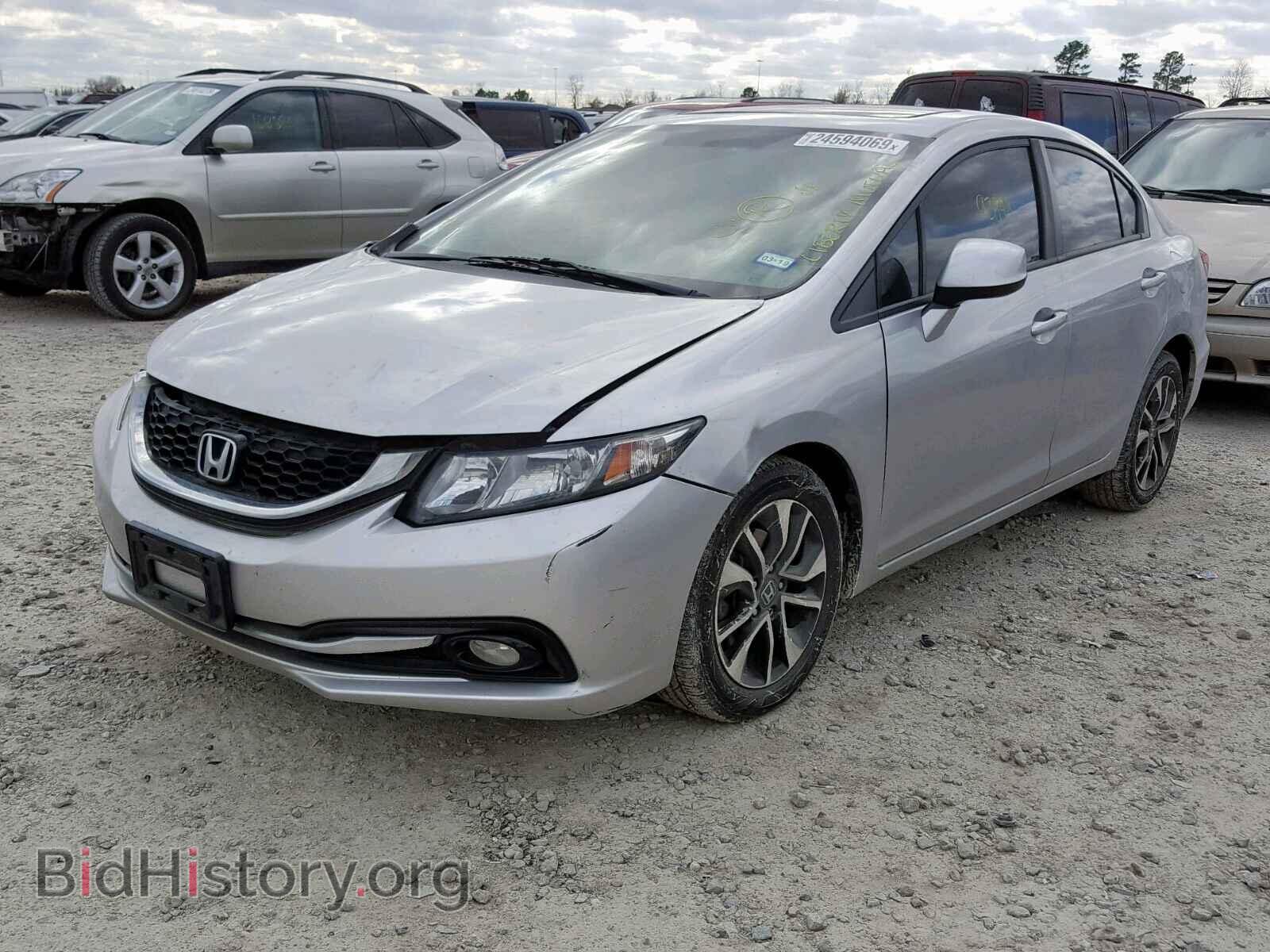 2013 HONDA CIVIC - VIN: 19XFB2F92DE009365 - Фото 2