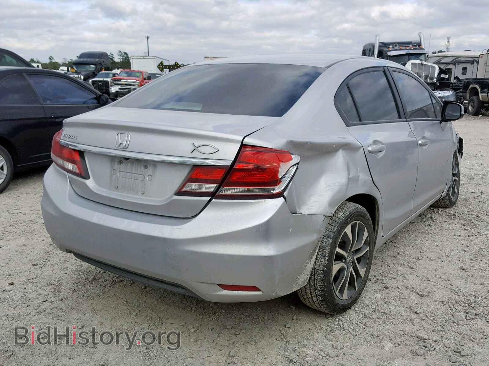 2013 HONDA CIVIC - VIN: 19XFB2F92DE009365 - Фото 4