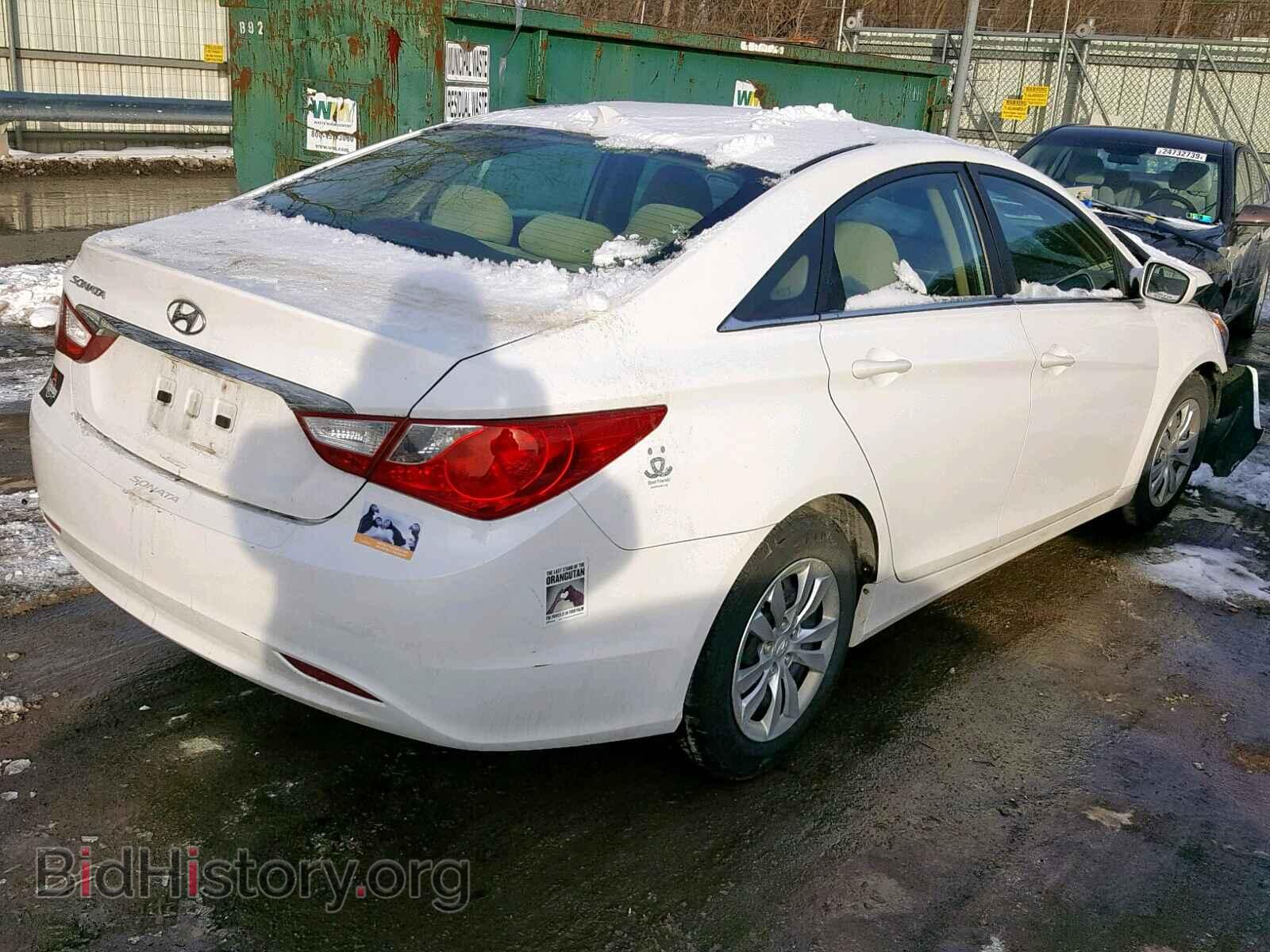 2012 HYUNDAI SONATA - VIN: 5NPEB4AC9CH485973 - Фото 4