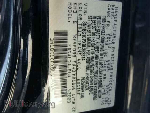 2011 NISSAN VERSA - VIN: 3N1BC1CPXBL362814 - Фото 10