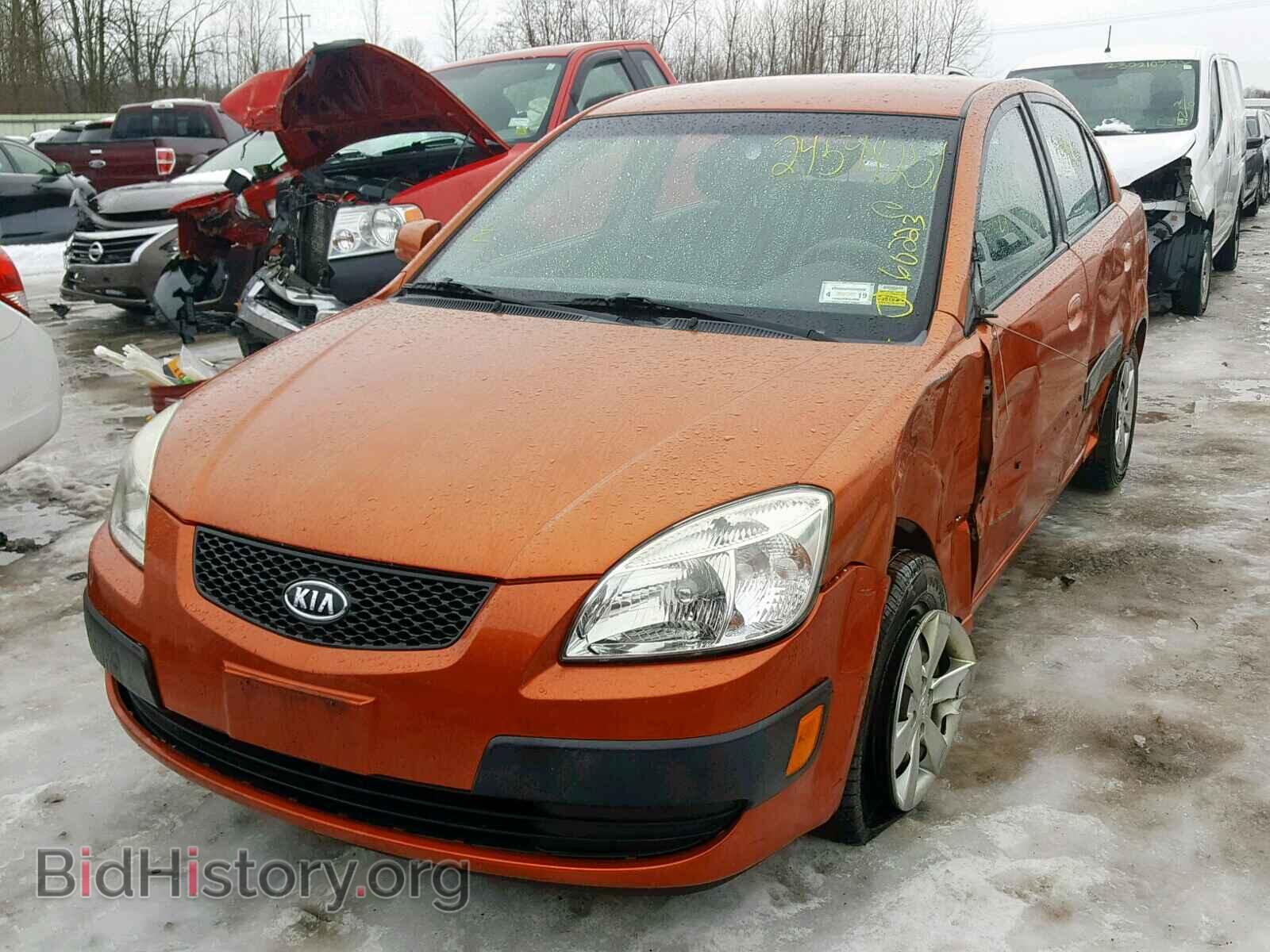 2008 KIA RIO BASE - VIN: KNADE123186363025 - Фото 2