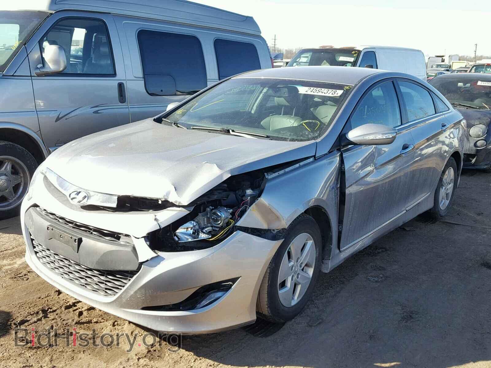 2012 HYUNDAI SONATA - VIN: KMHEC4A45CA059450 - Фото 2