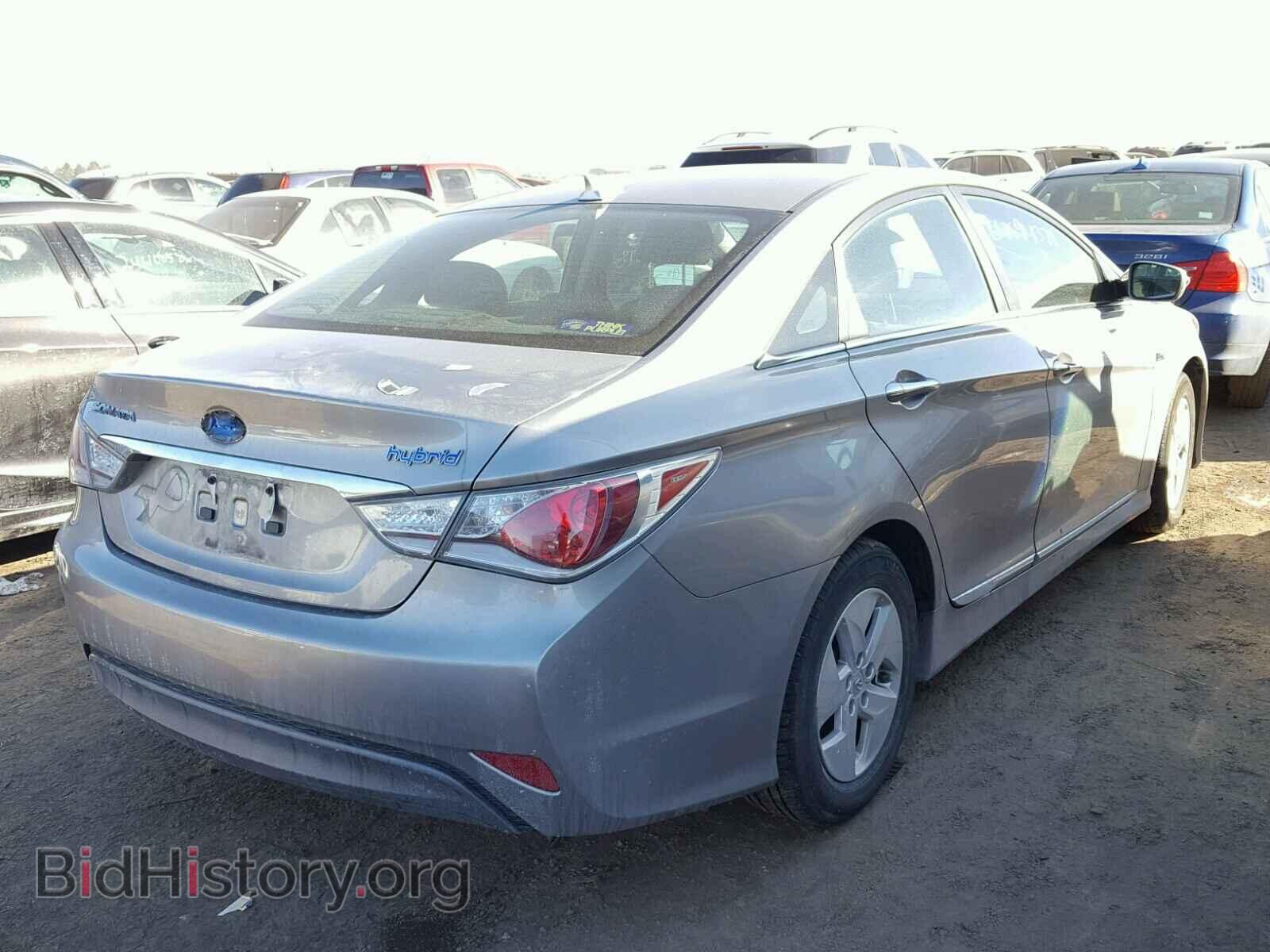 2012 HYUNDAI SONATA - VIN: KMHEC4A45CA059450 - Фото 4