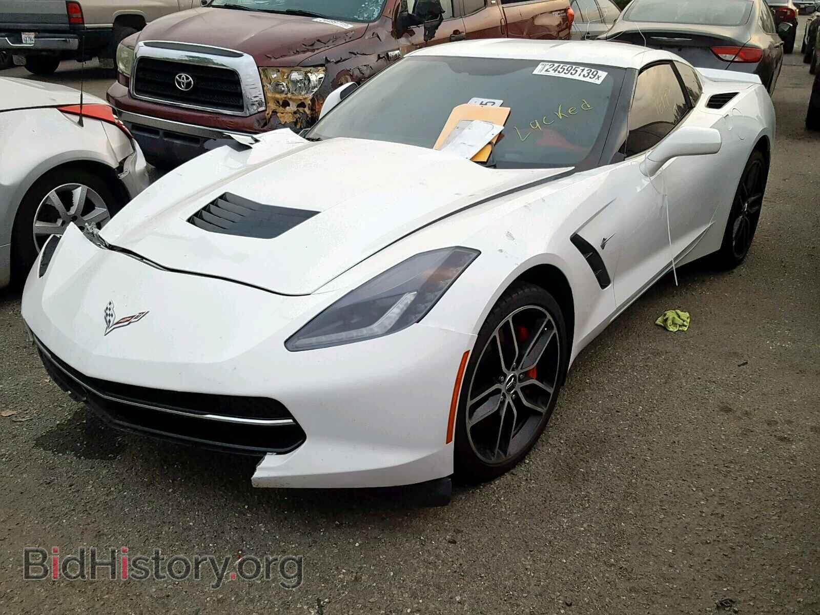 2015 CHEVROLET CORVETTE - VIN: 1G1YM2D74F5100259 - Фото 2