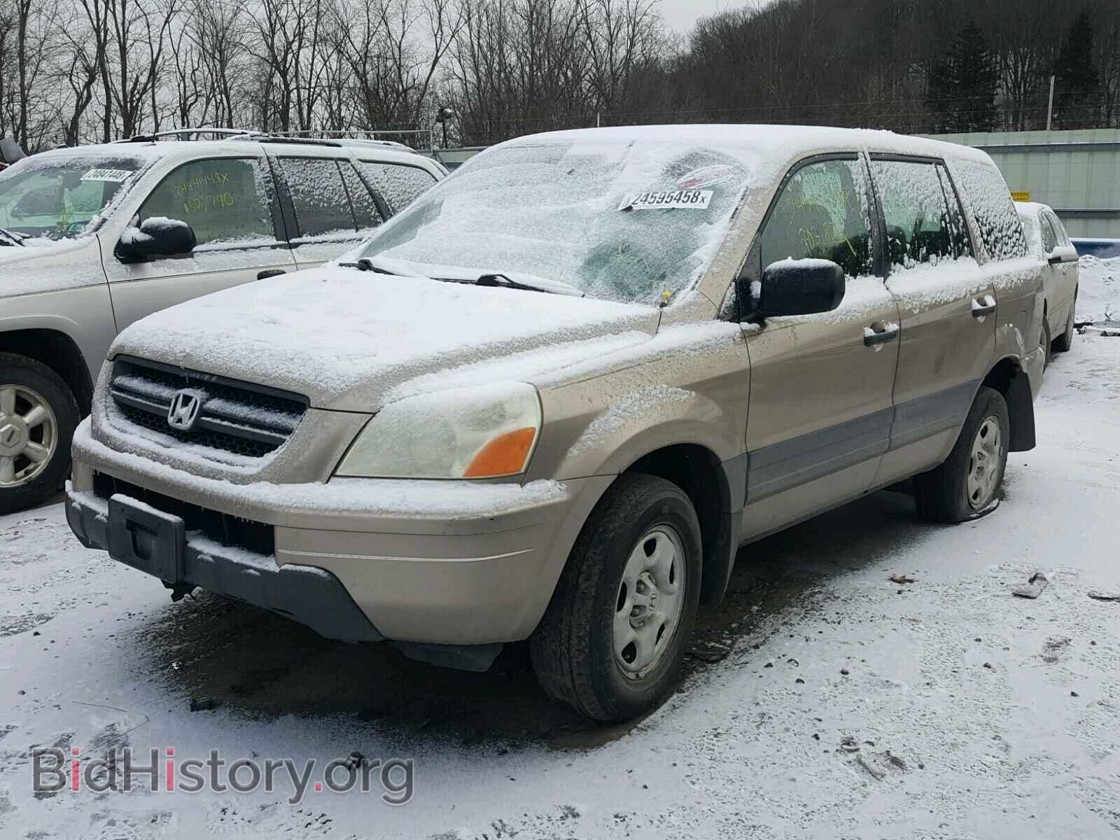 2005 HONDA PILOT - VIN: 2HKYF18185H550061 - Фото 2