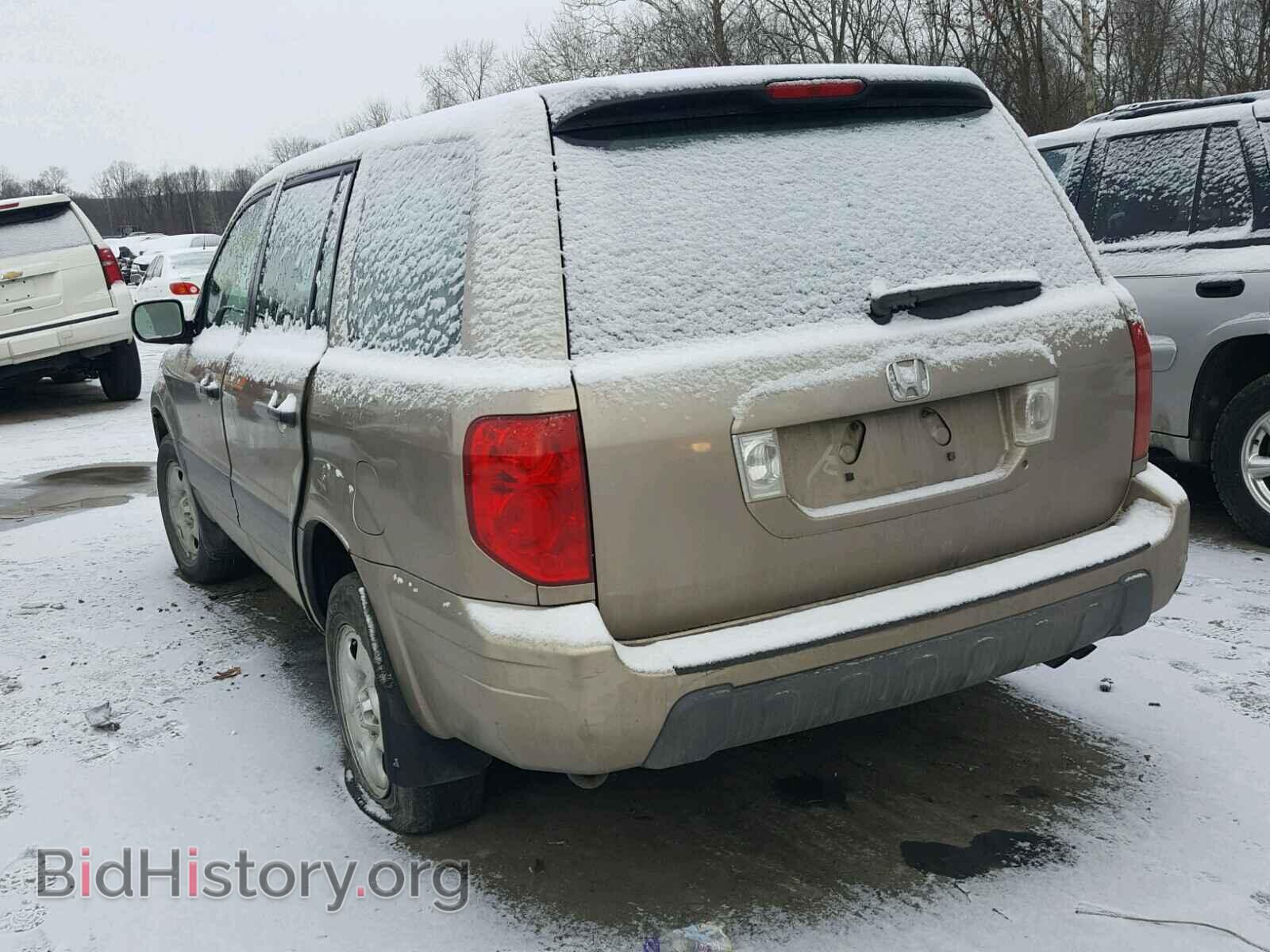 2005 HONDA PILOT - VIN: 2HKYF18185H550061 - Фото 3