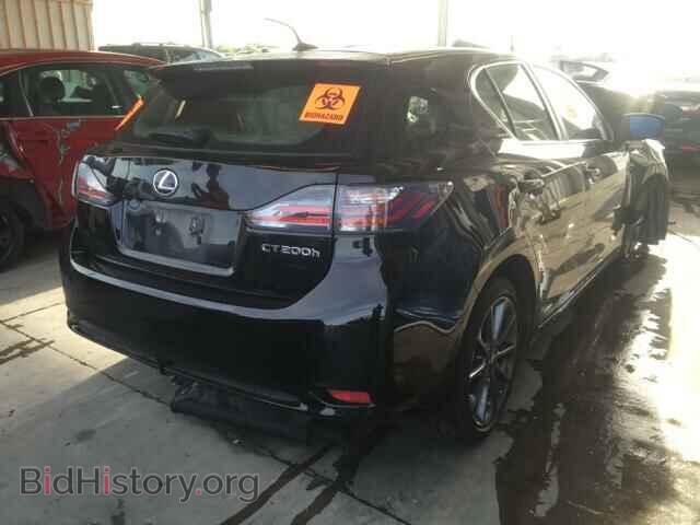 2012 LEXUS CT 200 - VIN: JTHKD5BH6C2110023 - Фото 4