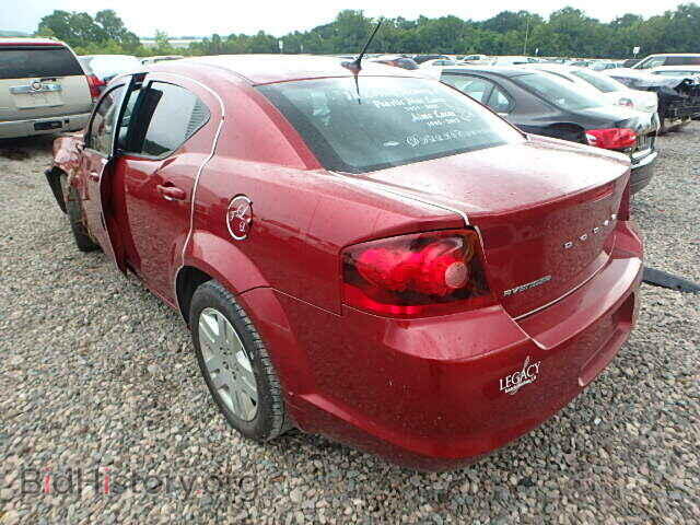 2014 DODGE AVENGER - VIN: 1C3CDZAB2EN225878 - Фото 3