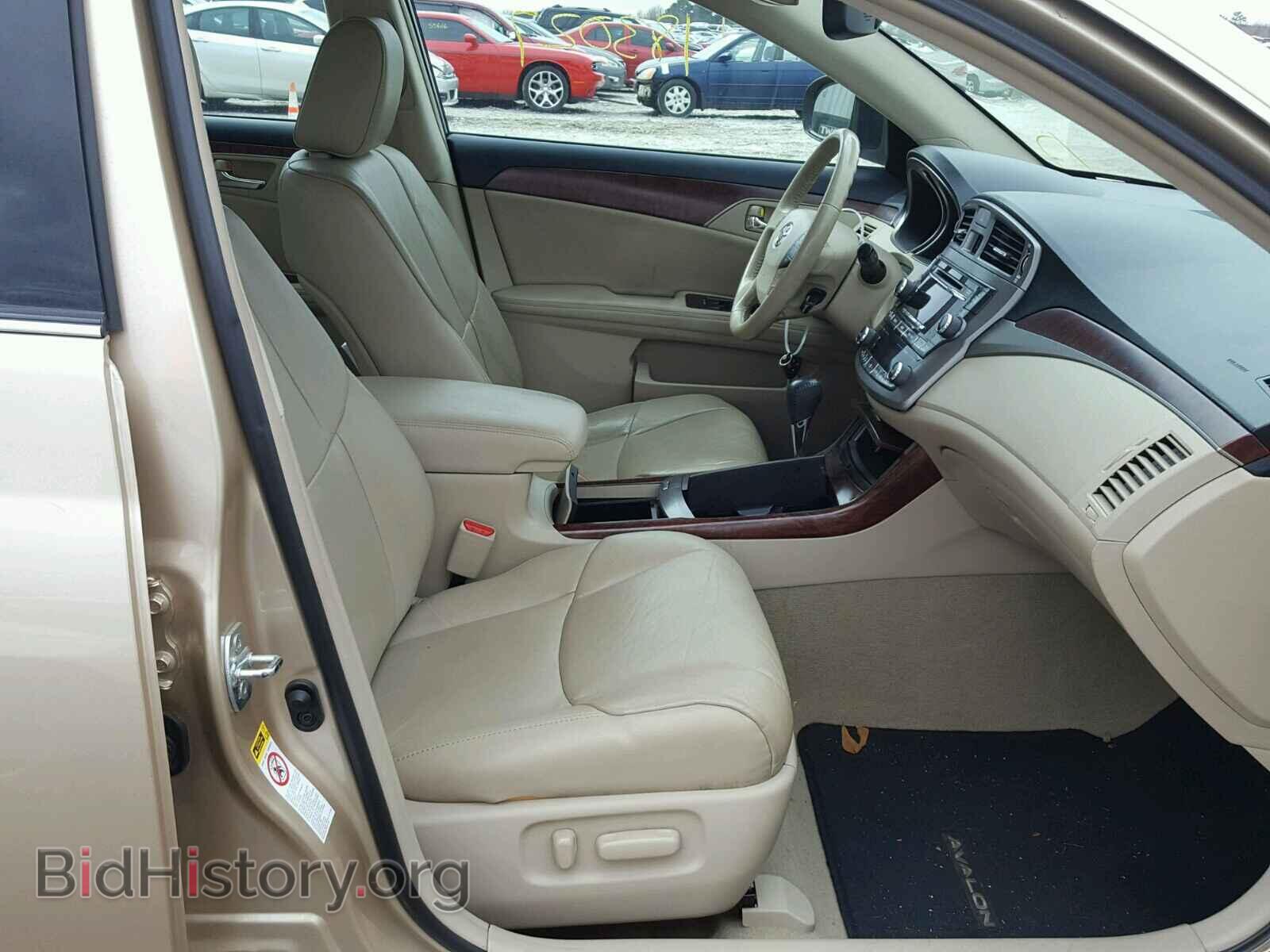 2012 TOYOTA AVALON - VIN: 4T1BK3DB0CU455679 - Фото 5