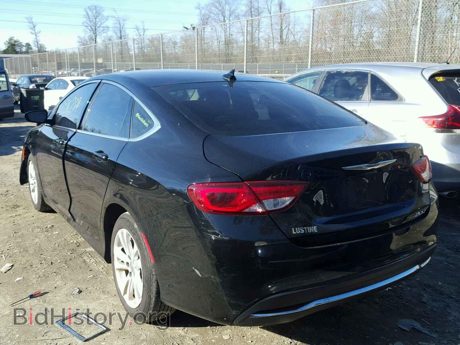 2016 CHRYSLER 200 - VIN: 1C3CCCAB4GN184527 - Photo 3