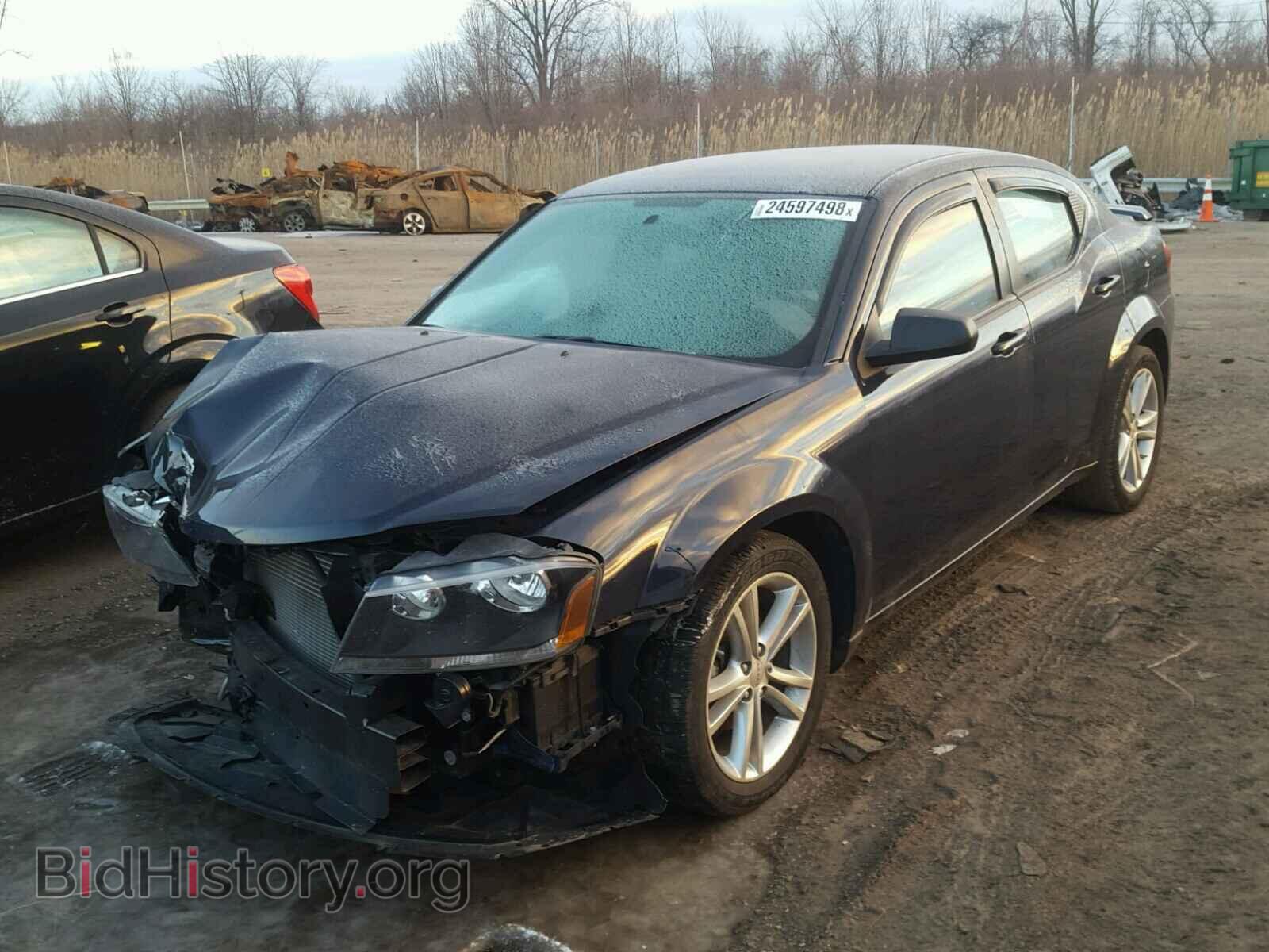 2014 DODGE AVENGER - VIN: 1C3CDZABXEN155496 - Фото 2