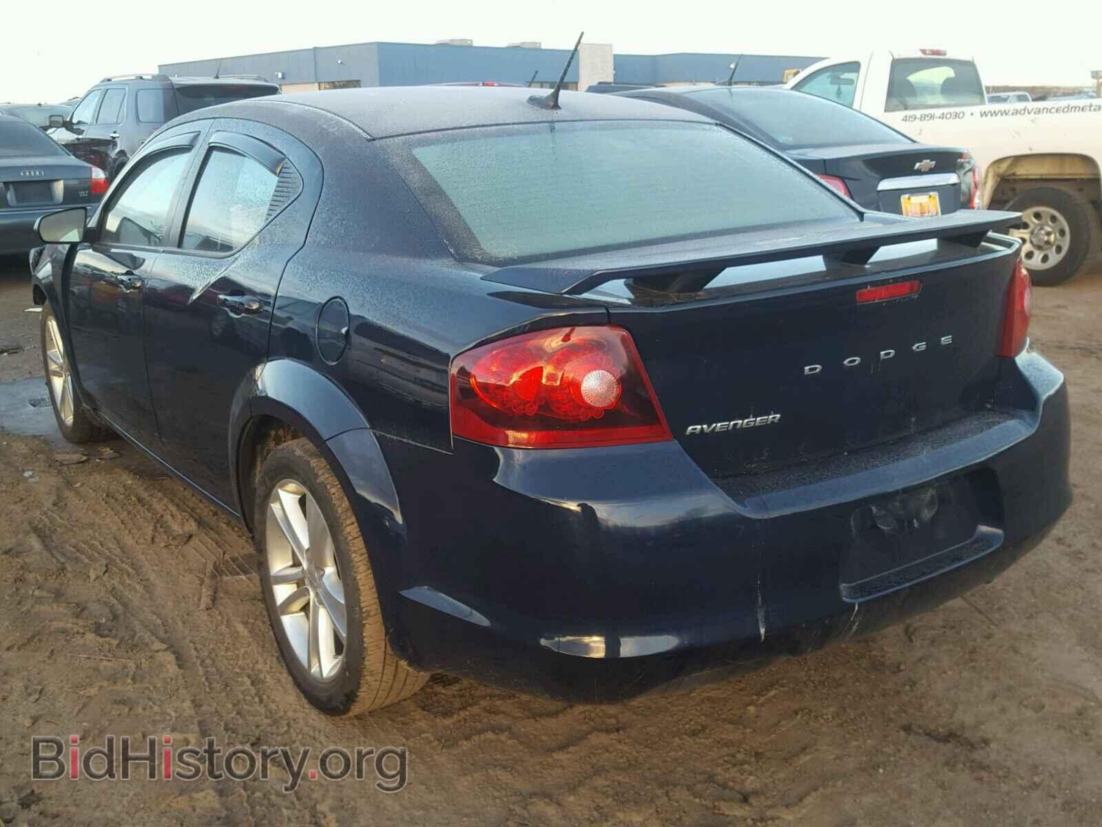 2014 DODGE AVENGER - VIN: 1C3CDZABXEN155496 - Фото 3