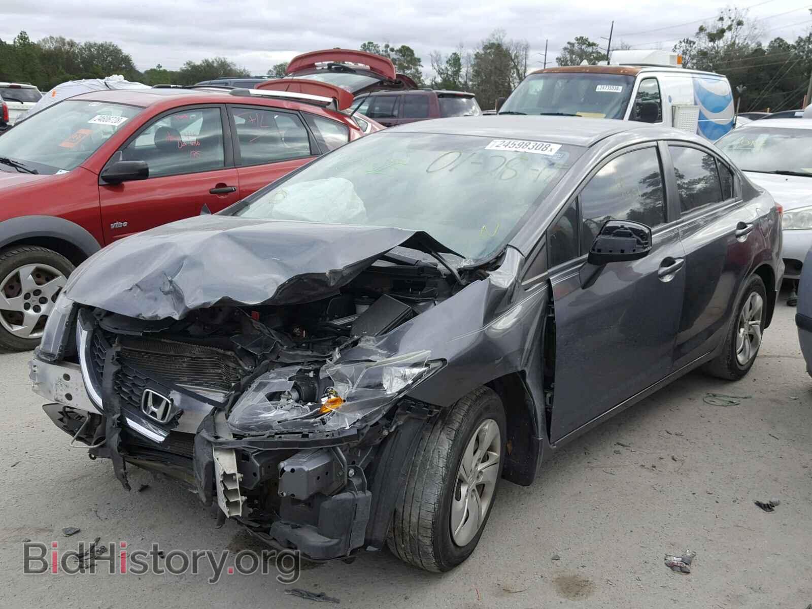 2013 HONDA CIVIC - VIN: 19XFB2F50DE096535 - Фото 2