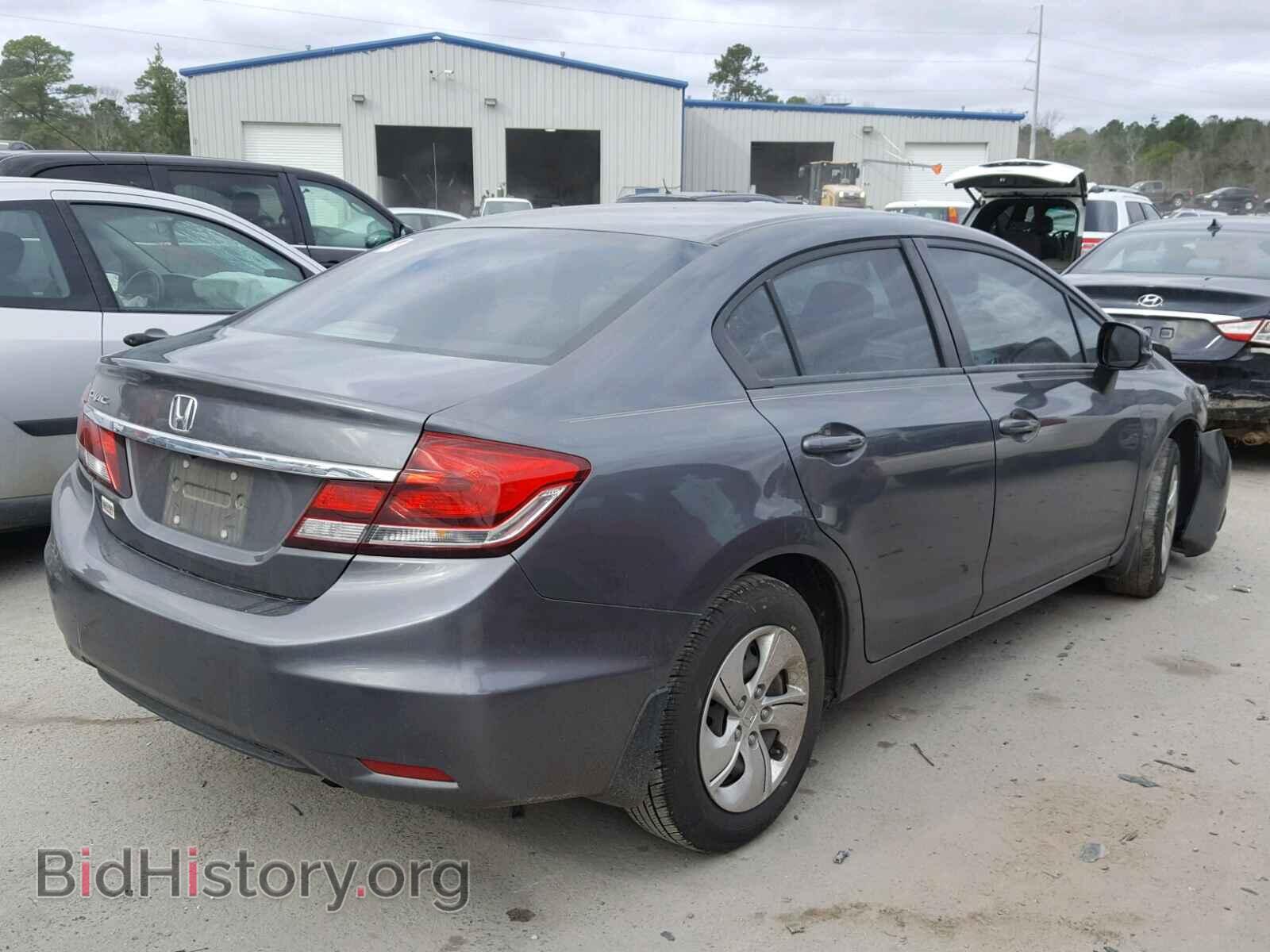 2013 HONDA CIVIC - VIN: 19XFB2F50DE096535 - Фото 4