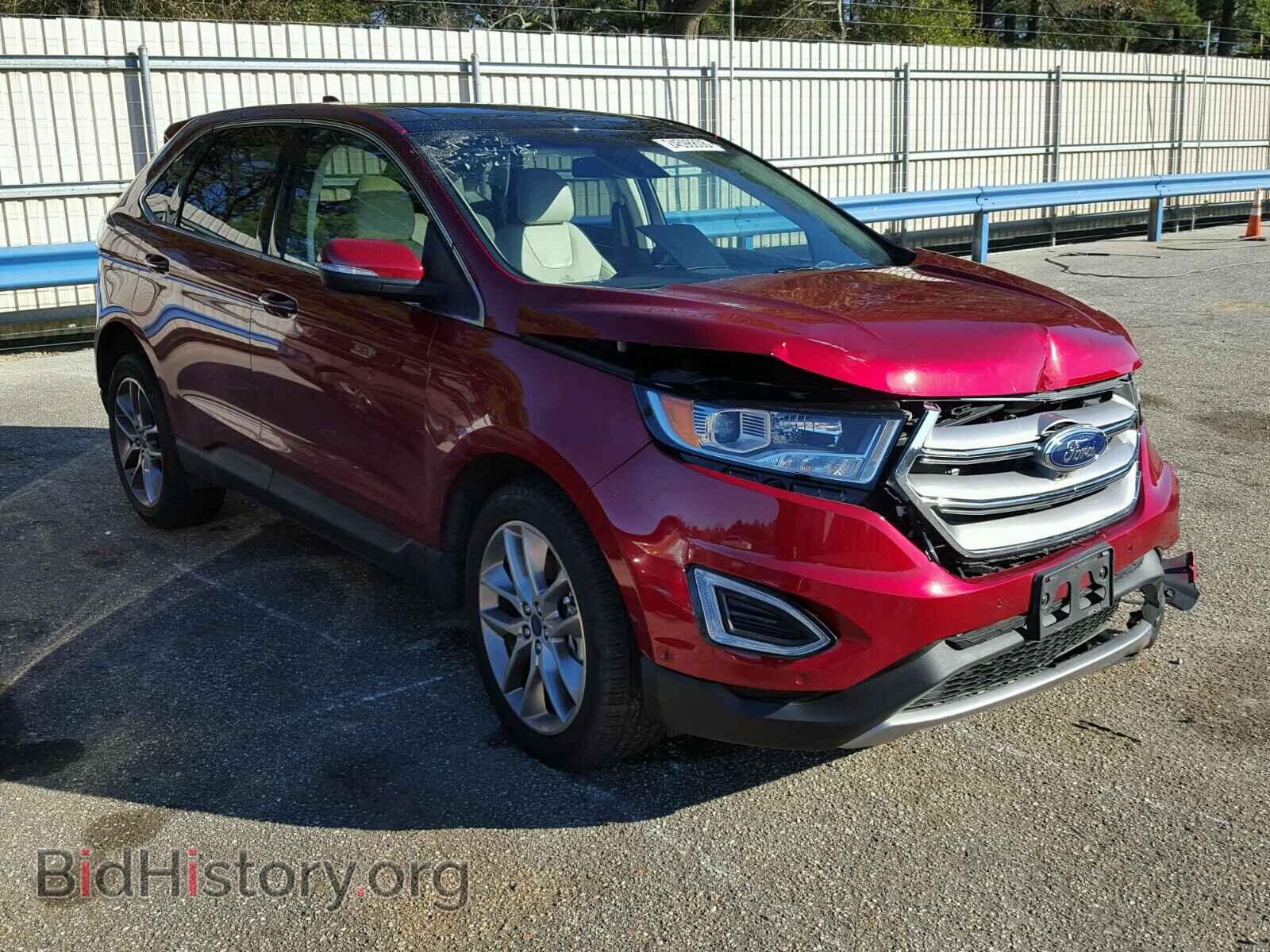 Фотография 2FMPK3K87FBB92761 - FORD EDGE 2015