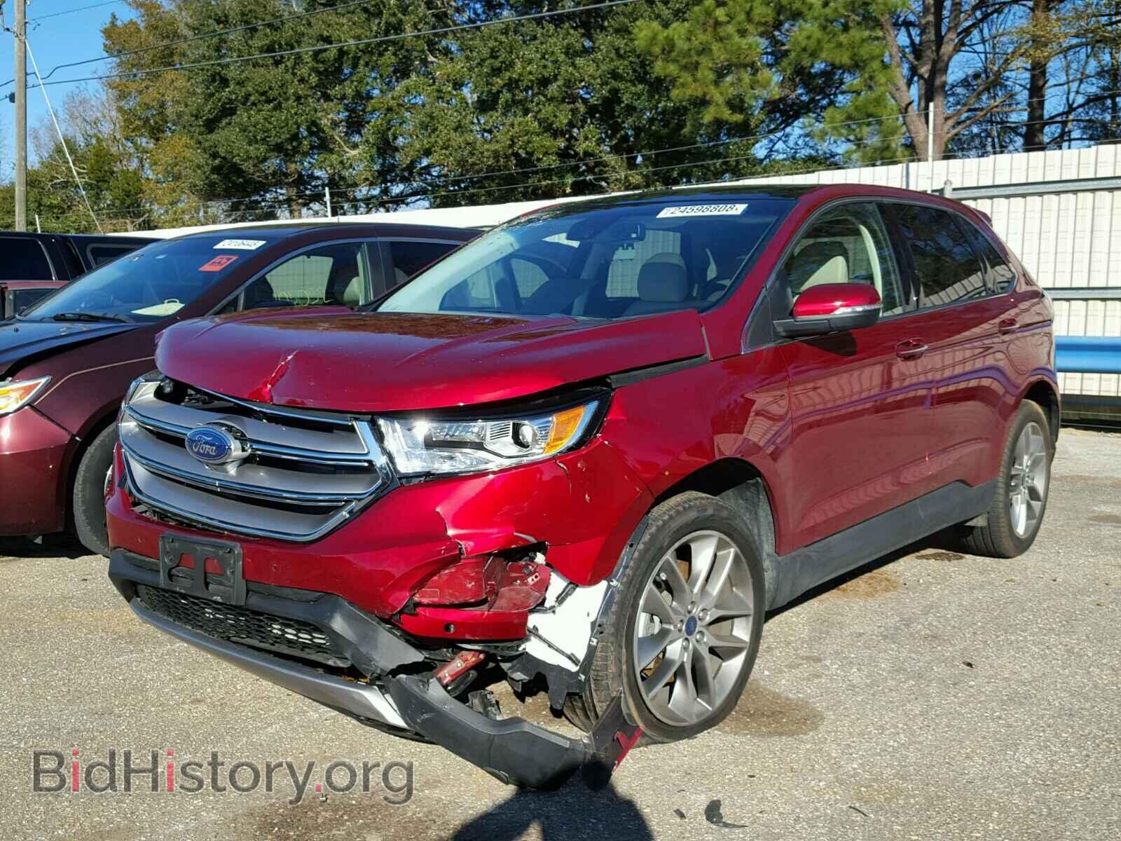 2015 FORD EDGE - VIN: 2FMPK3K87FBB92761 - Photo 2