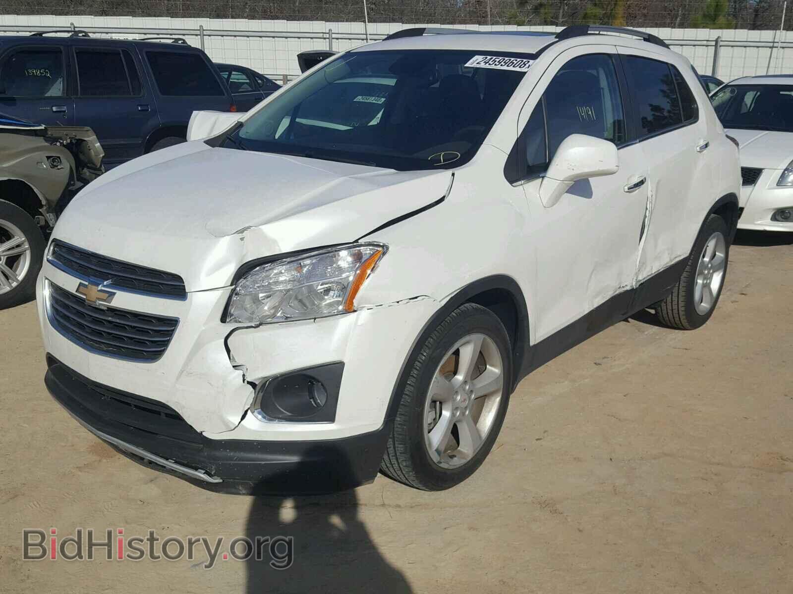 2015 CHEVROLET TRAX - VIN: KL7CJNSBXFB233805 - Фото 2