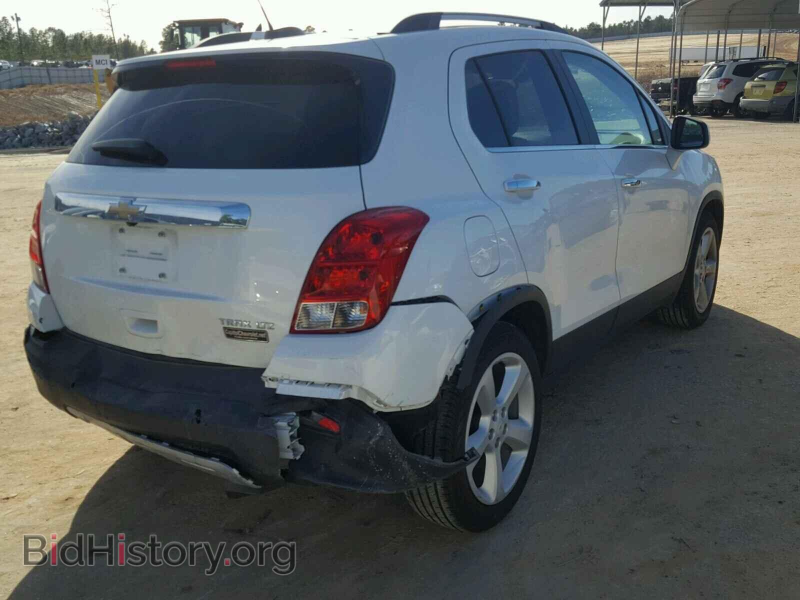 2015 CHEVROLET TRAX - VIN: KL7CJNSBXFB233805 - Фото 4